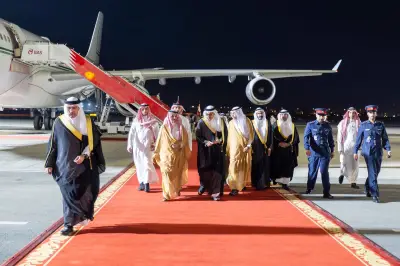 وزير الخارجية يصل المنامة للمشاركة في الاجتماع الوزاري الخليجي الأمريكي