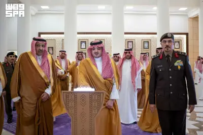 وزير الداخلية يضع حجر الأساس لمقر قوة الأمن البيئي في الباحة