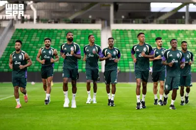 منتخب السعودية يغادر إلى هيوستن لمواجهة الرأس الأخضر في كأس العالم