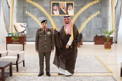 محافظ الطائف يقلد مدير شرطة المحافظة رتبة اللواء بأمر سام