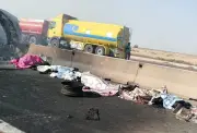 حادث حافلة في جنوب العراق يودي بحياة 21 شخصاً ويصيب 19 آخرين