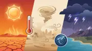 الأرصاد تحذر: موجة حر شديدة تصل إلى 47 درجة وأمطار رعدية ورياح مثيرة للأتربة تضرب 5 مناطق