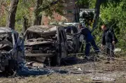 مقتل 7 في هجوم طائرة مسيرة على حافلة في دونيتسك الخاضعة لروسيا