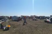 72% من نازحي النيل الأزرق بلا مأوى أو خدمات أساسية