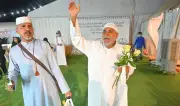 وداع آخر قوافل الحجاج العراقيين في مدينة الحجاج بحائل
