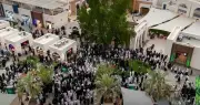 إقبال متزايد على حي حراء الثقافي بمكة من ضيوف الرحمن