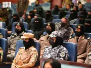 الدفاع المدني يخرج 40 مجندة في الرياض
