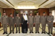 نائب أمير مكة يقلد قيادات أمنية رتبهم الجديدة