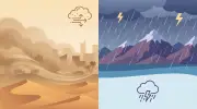 رياح وغبار تعمي الأفق وأمطار رعدية مرتقبة في عدة مناطق بالسعودية