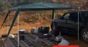 ضبط مخالف للتخييم دون ترخيص في محمية الإمام فيصل بن تركي