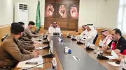محافظ محايل يرأس اجتماع لجنة السلامة المرورية الفرعية