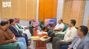 محافظ حضرموت يشيد بمشاريع مركز الملك سلمان ويعد بتذليل العقبات