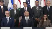 لبنان وإسرائيل يوقعان اتفاقاً إطارياً برعاية أمريكية في واشنطن