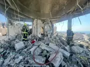 أضرار مادية في مبنى سكني بالمحرق جراء اعتداء إيراني دون إصابات