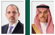 وزيرا خارجية السعودية والأردن يبحثان التطورات الإقليمية
