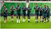 بعثة المنتخب السعودي تغادر إلى هيوستن لمواجهة الرأس الأخضر في كأس العالم
