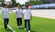 وزير الرياضة يتابع تحضيرات الأخضر قبل مواجهة إسبانيا في كأس العالم