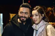 تامر حسني يرد لأول مرة على الجدل حول العودة لطليقته بسمة بوسيل