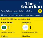 صحف العالم تشيد بـ«الأخضر»: السعودية تضرب أوروغواي بالتفاصيل