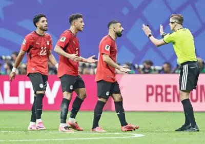 الاتحاد المصري يطلب من فيفا استبعاد طاقم التحكيم بعد الخسارة من الأرجنتين