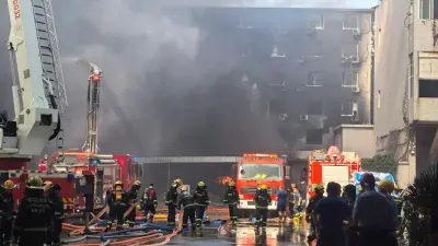 مقتل 28 في حريق بمصنع أحذية في عاصمة الأحذية الصينية