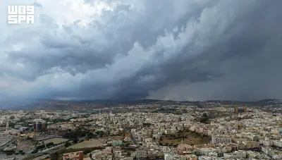 أمطار ورعدية مستمرة في جنوب غرب السعودية حتى السبت