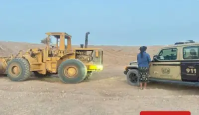 ضبط مقيم يمني لاستغلال الرواسب في المدينة المنورة