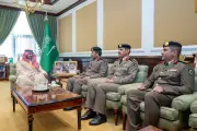نائب أمير تبوك يقلد العطوي والصحفي رتبتيهما الجديدتين