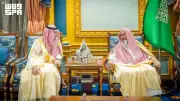 المفتي العام يستقبل رئيس ديوان المظالم ويشيد بتطوير القضاء الإداري