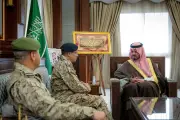أمير المدينة يستقبل اللواء الركن الجهني بمناسبة تكليفه قائداً للمنطقة