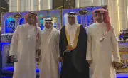 نايف الحارثي يحتفل بزواجه في الزواج الجماعي الرابع بقرية العرق بالطائف