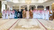 أمير الرياض يستقبل الطلاب الفائزين بآيسف 2026 والأولمبياد الوطني