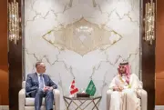 وزيرا دفاع السعودية وكندا يبحثان التعاون العسكري في جدة